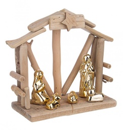 [B0936186] 6x Nativita' 5F Divina Oro Casa C