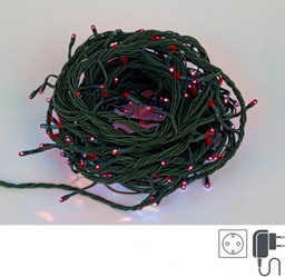 [B0922261] 8x Catena 180 Led Rosso Int-Est