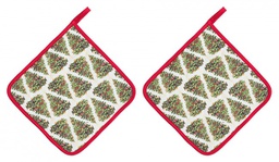 [B0933648] 8x Set2 Presine Xmas Tree Bianco