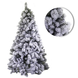 [V6154940000] Albero Gennargentu innevato verde 1189 rami cmø134h210