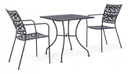 4x Sedia C-Br Kelsie Antracite - 