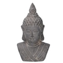 Buddha resina grigio cm 24