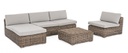 CORALINE CHAISE LONGUE W-CUSH