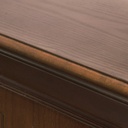 Camino a bioetanolo biocamino da terra Cambridge in legno Marrone 110x37x h102 cm