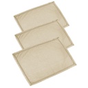 Canovaccio set 3 pezzi amelie beige cm50x70