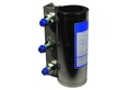 Collare di riparazione con tre tiranti 108-118 mm