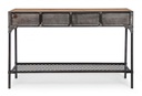 Consolle Store 4 cassetti 1 ripiano in stile industriale