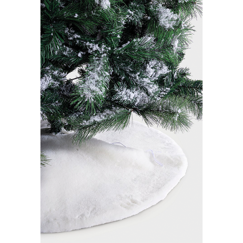 Copri base albero di natale KATHLYN bianco Ø90