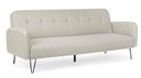 Divano Letto Bridjet Beige in tessuto reclinabile