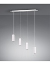 Lampada a Sospensione 4 Punti Luce GU10 Marley Bianco Trio Lighting