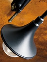 Lampada da esterno in alluminio pressofuso con diffusore trasparente - Altezza max 150mm - Potenza max 60W nero