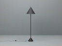 Lampada da terra in metallo nero D40xD40x156h cm