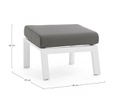 Ottoman C-C Kledi Bianco Jx11