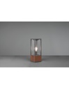 Paletto Da Esterno Garonne IP44 1xE27 Legno H40 cm Trio Lighting