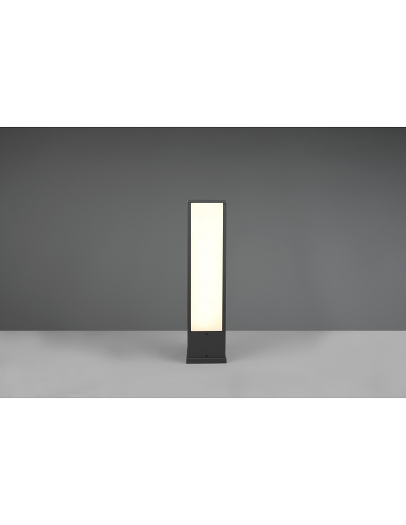 Paletto Rettangolare Da Esterno Fuerte Antracite IP54 Trio Lighting