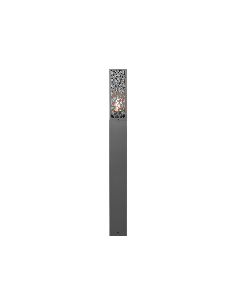 Palo Alto Rettangolare Da Esterno Cooper Antracite IP44 Trio Lighting