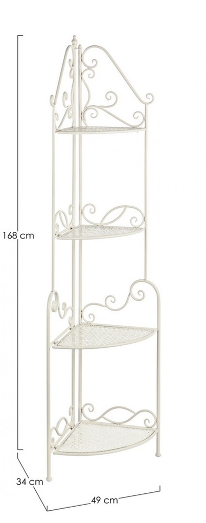 Angoliera 4P Giselle Crema  