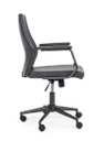Poltrona ufficio ecopelle nero Jamie cm 67 x 58 x 93
