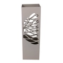 Portaombrelli metallo albero tortora quadro cm 15