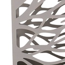 Portaombrelli metallo albero tortora quadro cm 15