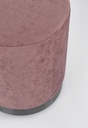 Pouf Ernestine Dark Rose