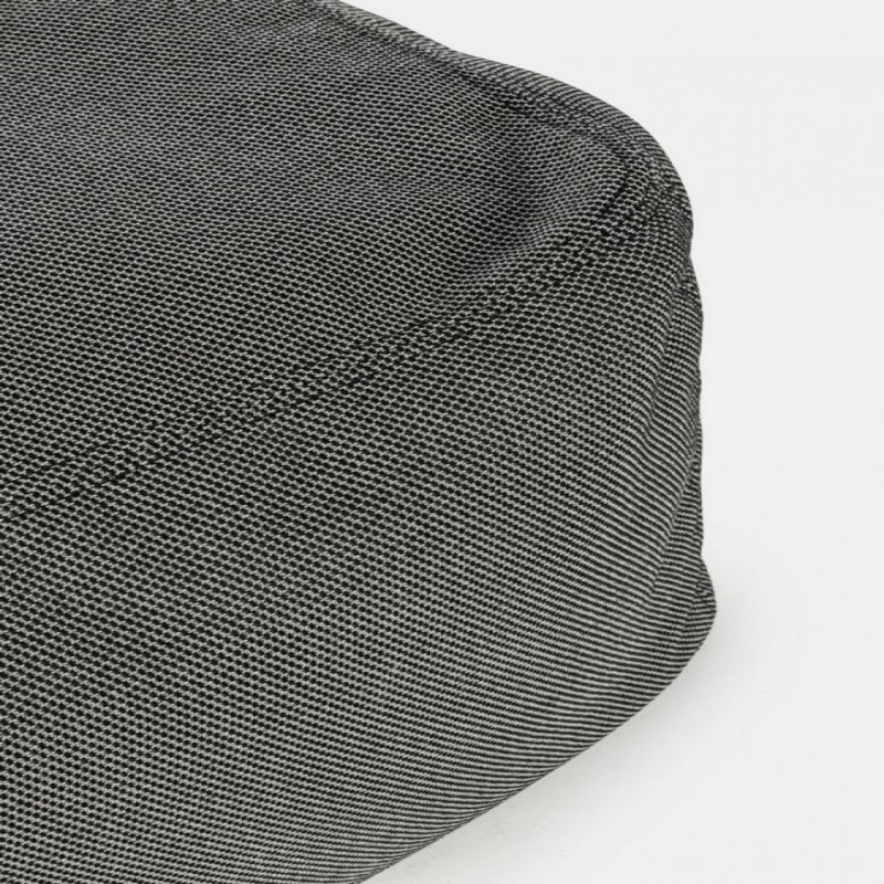 Pouf per esterno in tessuto Antracite SPARROW 50x50x h36 cm
