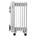 Radiatore ad Olio 7 Elementi - 125x575mm - Riscalda per Convezione Naturale