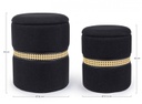 Set2 Pouf Contenitore Karina Nero