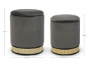 Set2 Pouf Contenitore Milena Grigio Sc