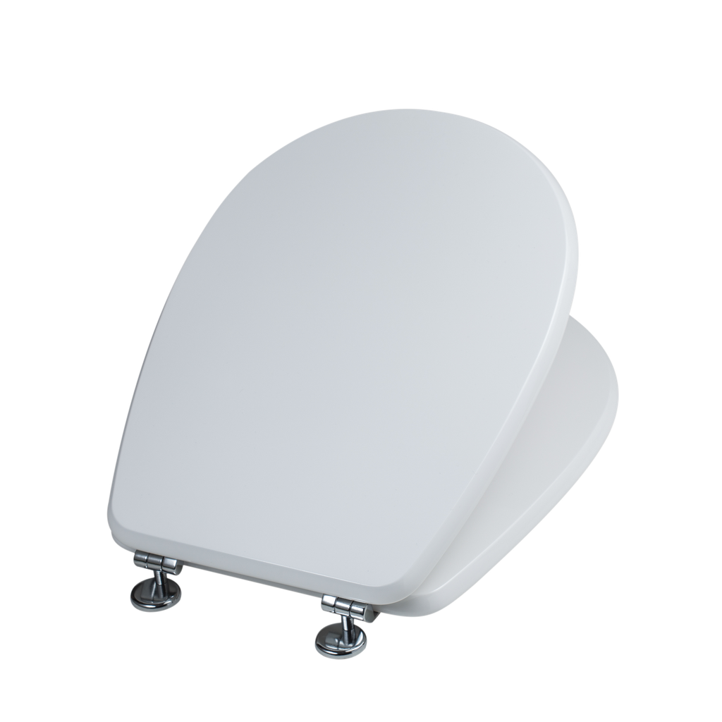 Copriwater modello liuto bianco in MDF