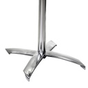 Base tavolo alluminio grigio ribaltabile