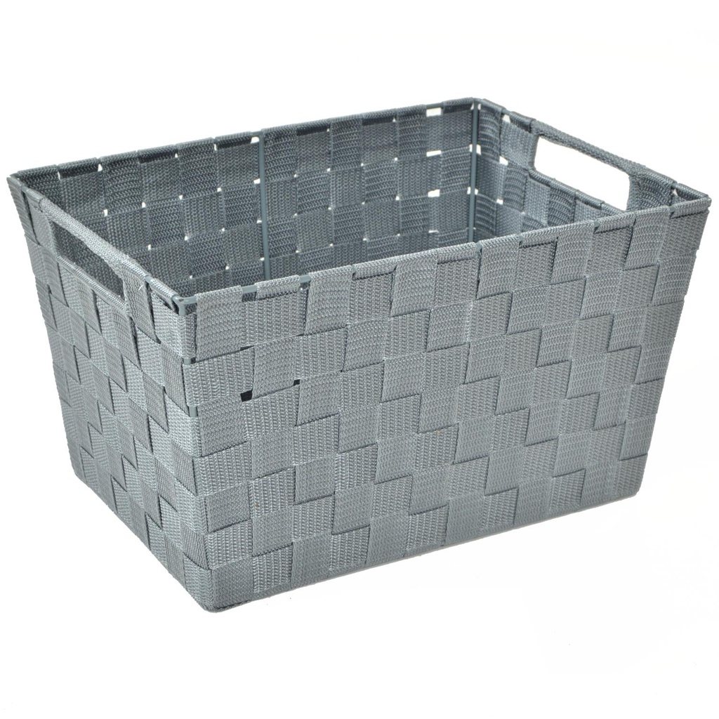 Cassetto poliestere grigio cm 35x25h20
