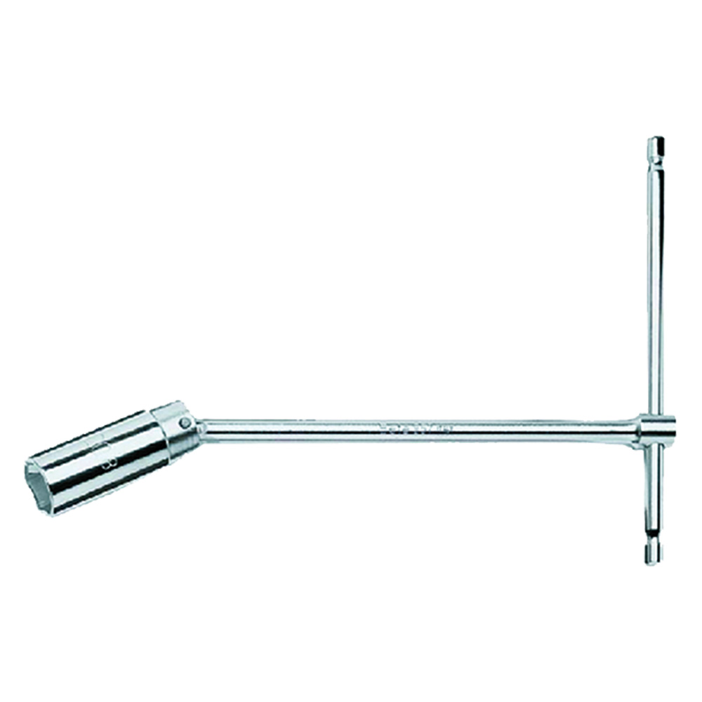 Chiave Per Candela A 'T' Snodabile Art. 957 Mm 20,8-13/16 Lungh. Mm 275