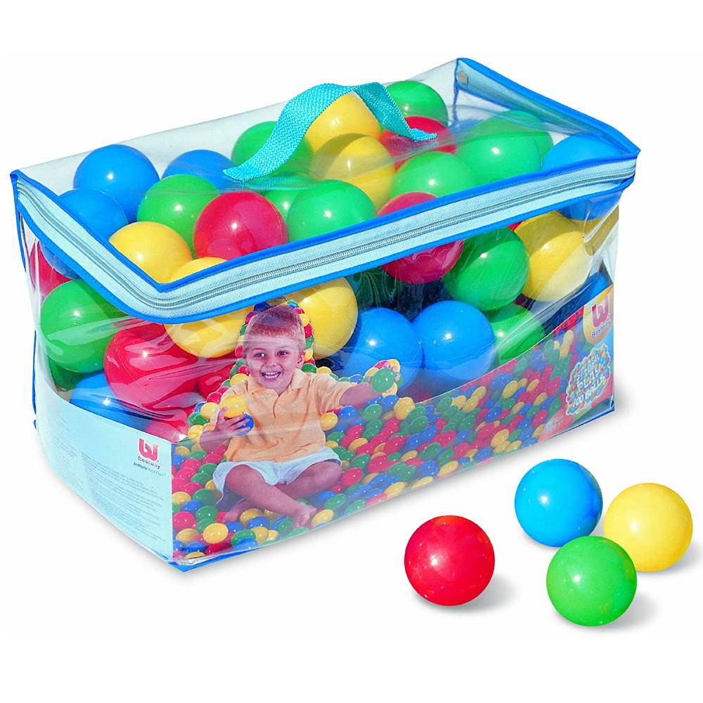Confezione da 100 palline colorate multicolori - Il gioco perfetto per i bambini