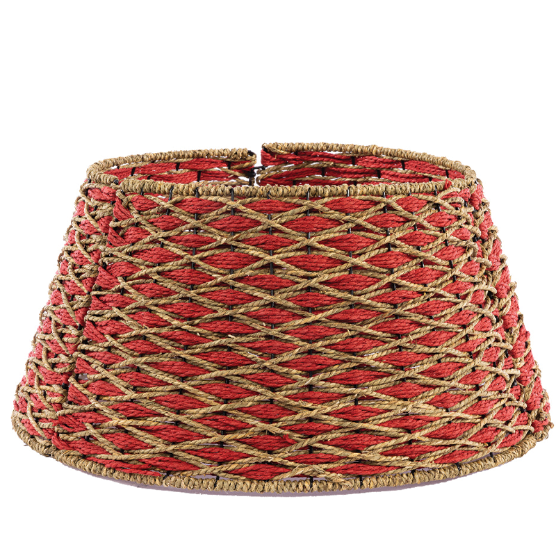 Copri base albero Sea grass rosso Ø57 cm