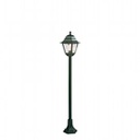 Lampada da esterno in alluminio pressofuso con diffusori in vetro trasparente - Altezza max 170mm nero