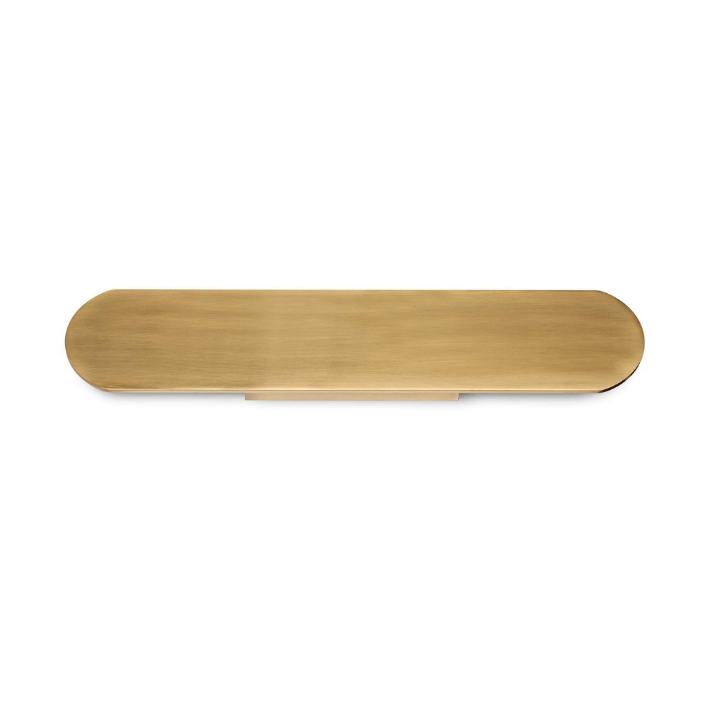 Lampada da parete ottone L 600 x H 90 x P 50 mm
