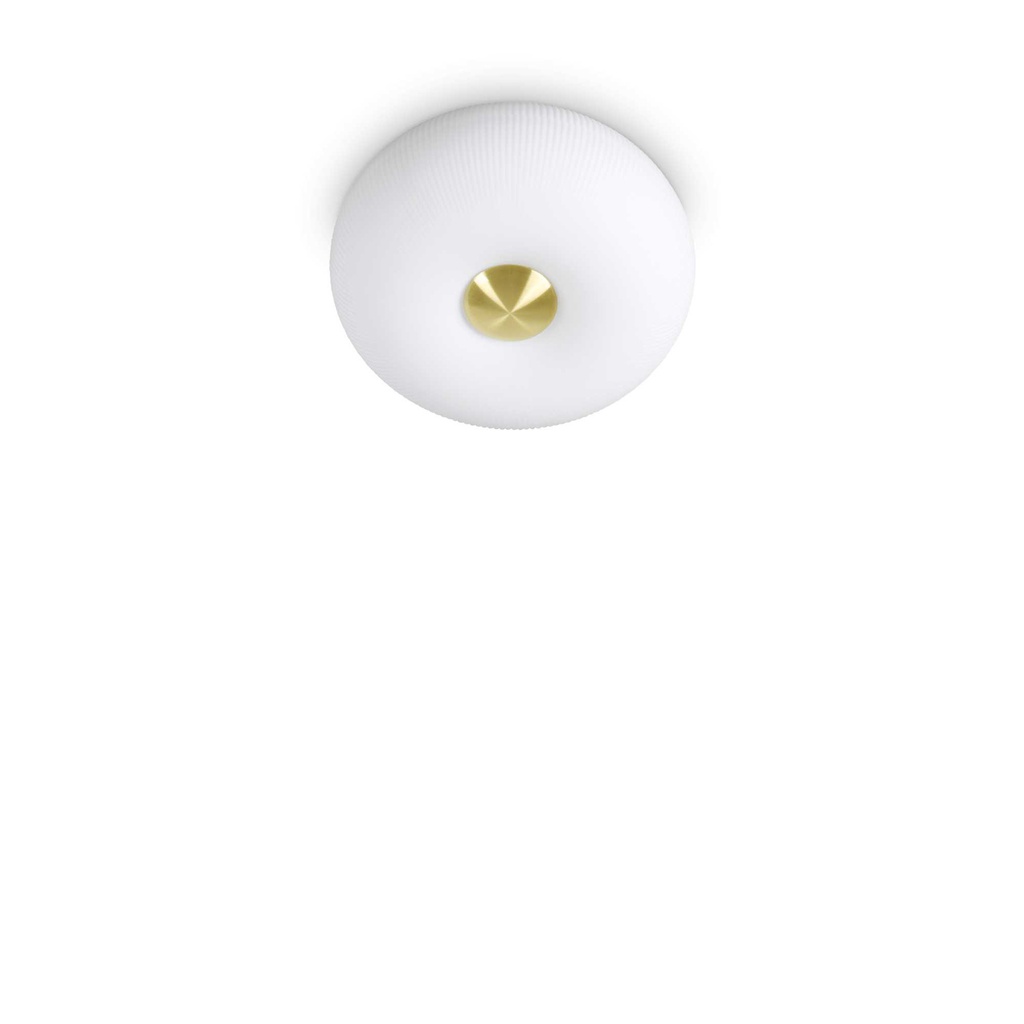 Lampada da soffitto bianco D 300 x H 180 mm