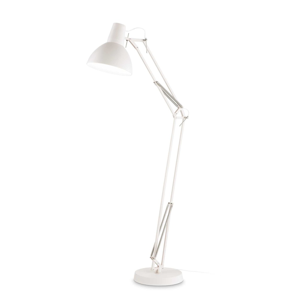 Lampada da terra bianco L 280 x H 1600 x P 700 mm