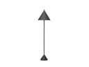 Lampada da terra in metallo nero D40xD40x156h cm