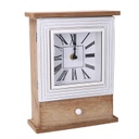 Orologio legno marrone cm 18