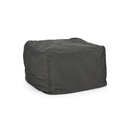 Pouf per esterno in tessuto Antracite SPARROW 50x50x h36 cm