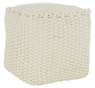 Puff squadrato corda qi-0014 cm. 40 x 40 h 40