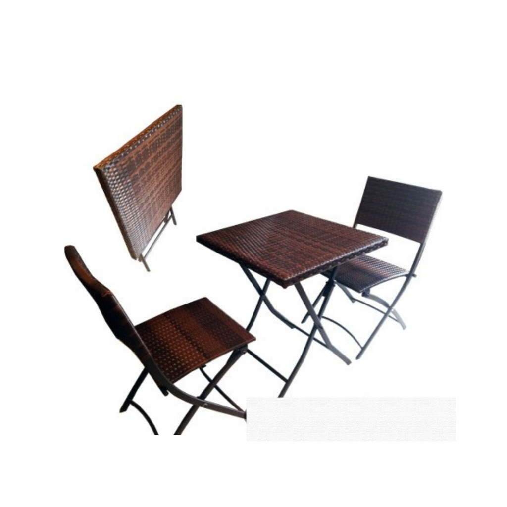 Set Esterno Tavolino più Due Sedie