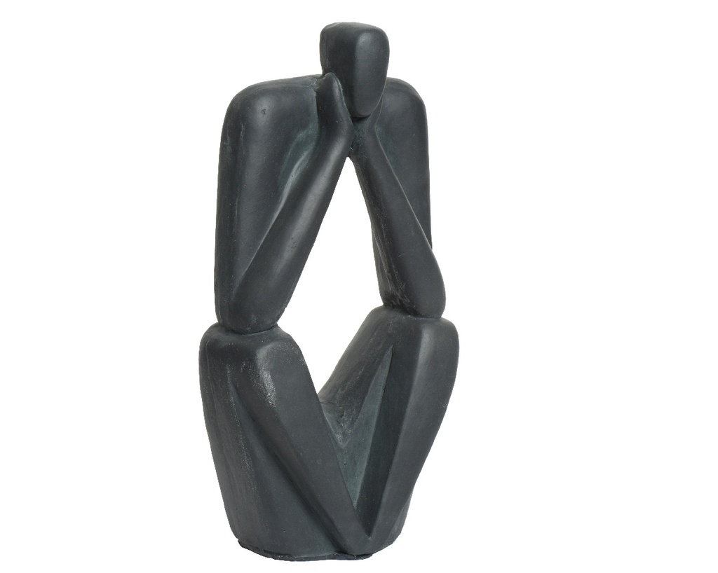 Statua in polimagnesio Seduta da esterno