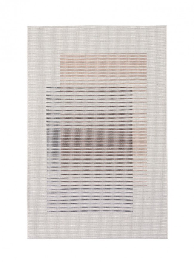 Tappeto Kino Beige-Blu-Arancio 160X230