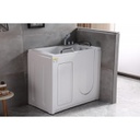 Vasca  con sportello Linea Macan Apertura a destra 110x63x h97 cm