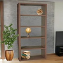 Libreria teak 90 x 33.8 x 210 cm