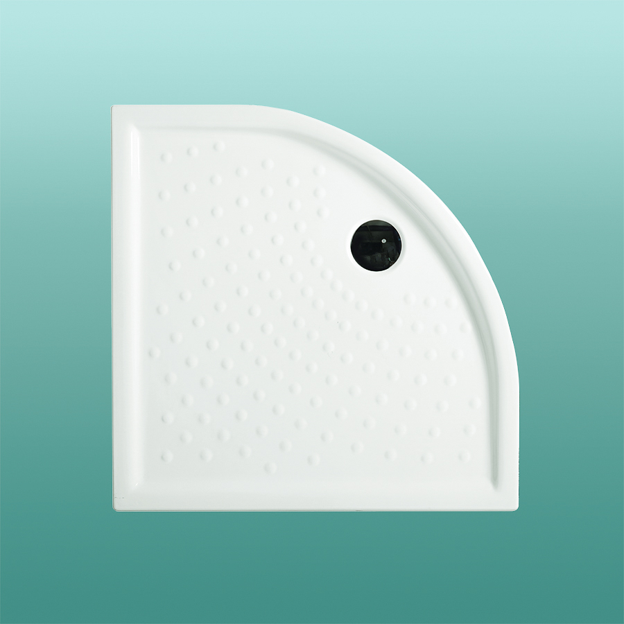 Piatto doccia semicircolare 90x90 in ceramica