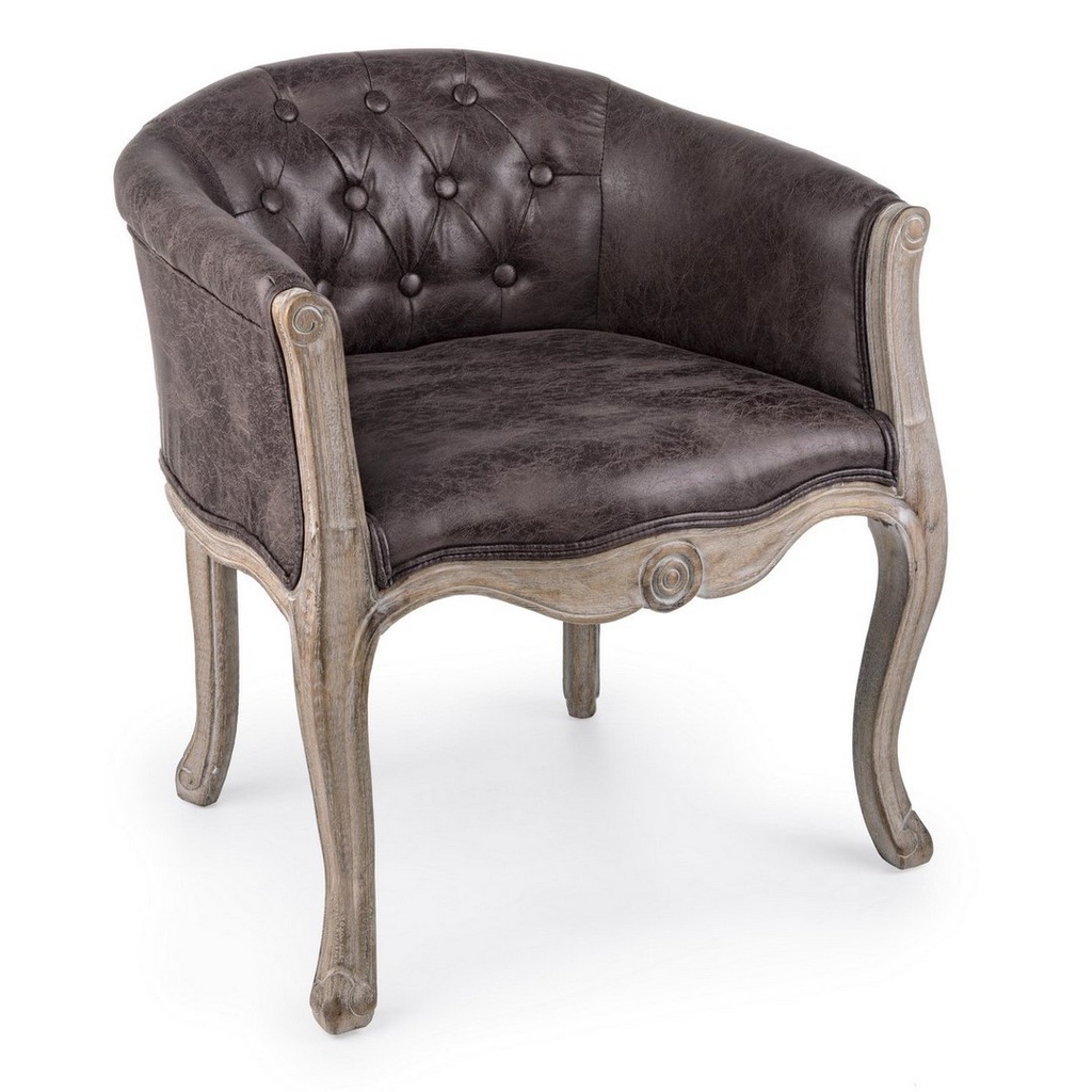 2x Poltrona Classica Diva Dark